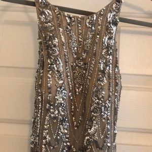 Scala Beaded Evening Gown